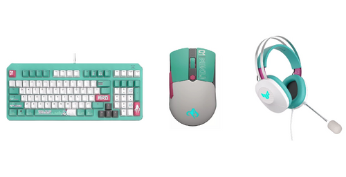 ASUS TUF Gaming X 初音未來 遊戲周邊配置 - Keyboard + Mouse + Headset