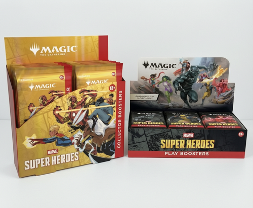 (Preorder) MTG Marvel Super Heros - Collector Booster + Play Booster