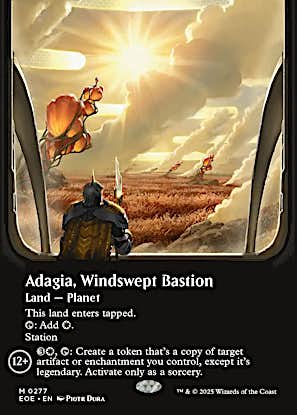 EOE 277 Adagia, Windswept Bastion (0277 - Borderless) M