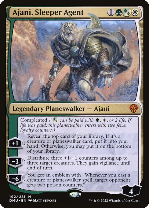 DMU 192 Ajani, Sleeper Agent (192) M