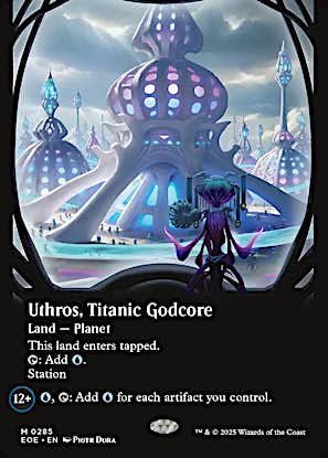 EOE 285 Uthros, Titanic Godcore (0285 - Borderless) M