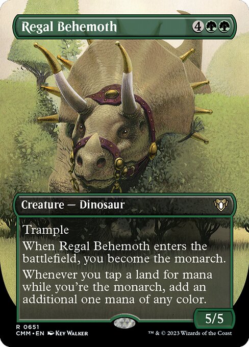 CMM 651 Regal Behemoth (Borderless) R