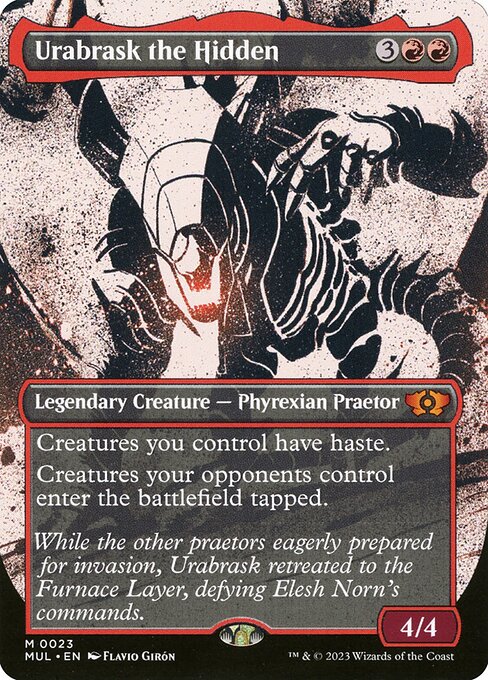 [Foil] MUL 023 Urabrask the Hidden