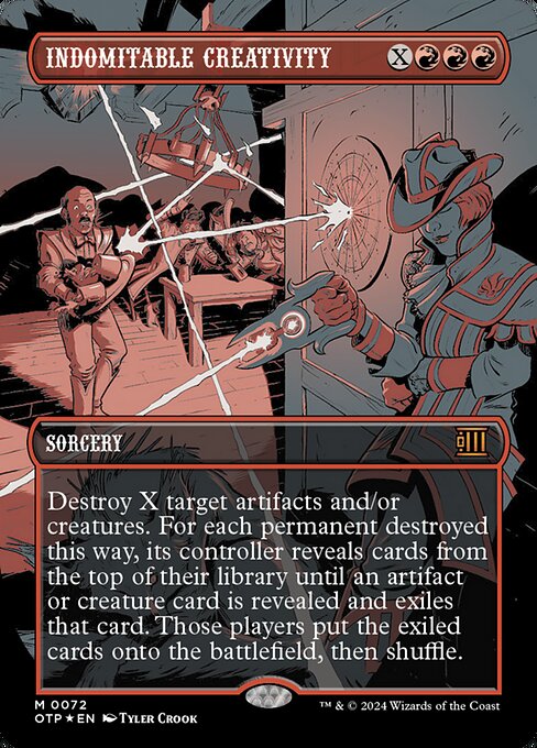 [Foil] OTP 072 Indomitable Creativity (0072 - Textured Foil) M