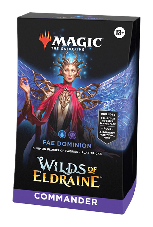 MTG Wilds of Eldraine (WOE) Commander Decks - Fae Dominion