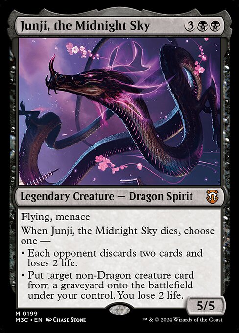 [Foil] M3C 199 Junji, the Midnight Sky (Ripple Foil) M