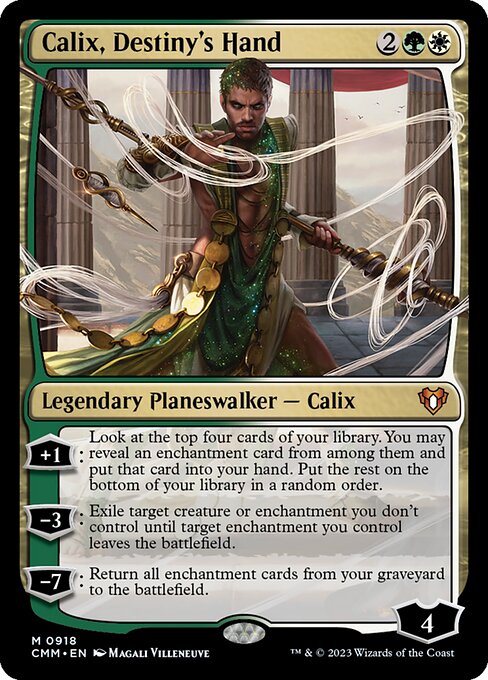 CMM 918 Calix, Destiny's Hand M
