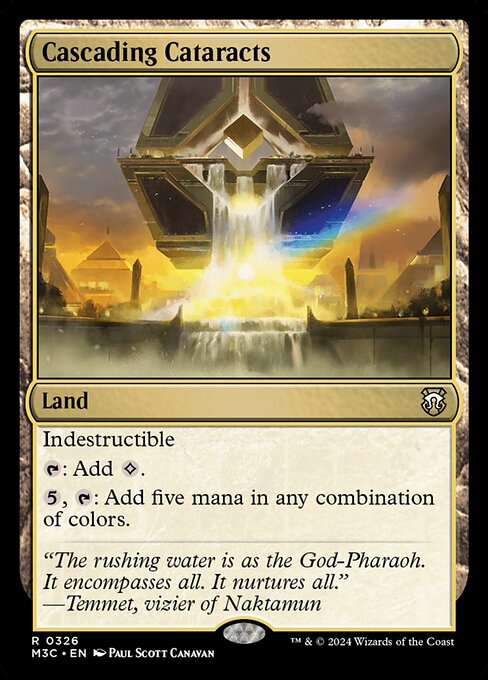 [Foil] M3C 326 Cascading Cataracts (Ripple Foil) R