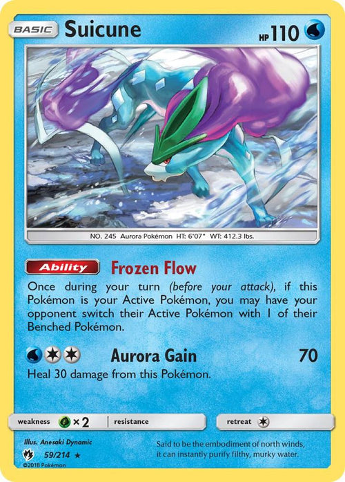 SM8 059/214 Suicune RH