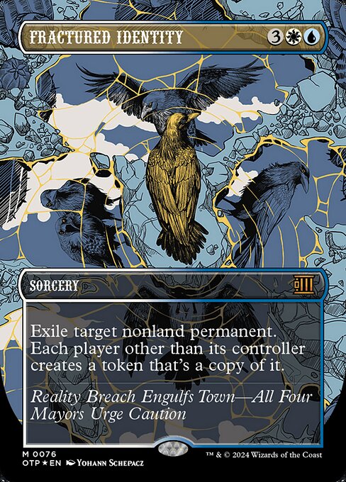 [Foil] OTP 076 Fractured Identity (0076 - Textured Foil) M