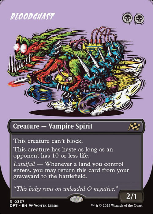 [Foil] DFT 337 Bloodghast (0337 - Borderless) R