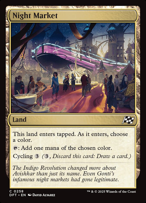 [Foil] DFT 258 Night Market L