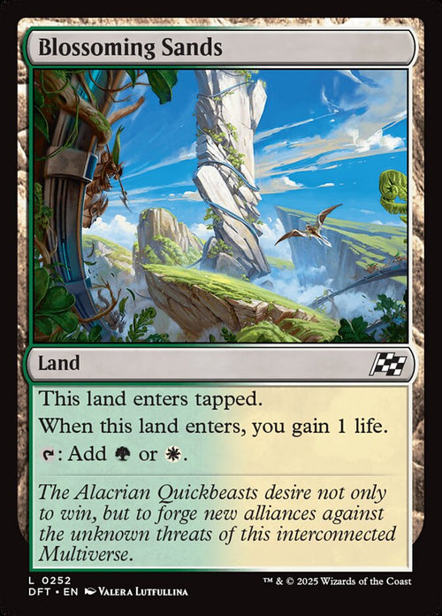 [Foil] DFT 252 Blossoming Sands L
