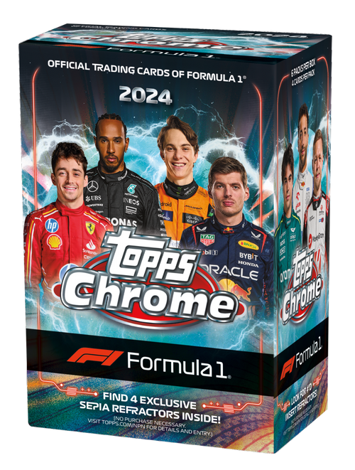 2024 Topps Chrome® Formula 1® Blaster Box