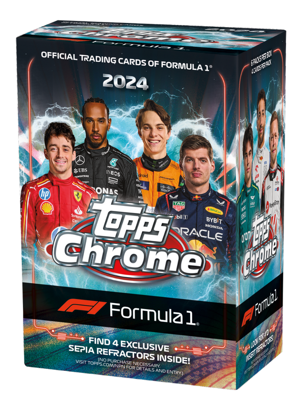 2024 Topps Chrome® Formula 1® Blaster Box - 皇巢卡店 Beehive Trading Card Shop