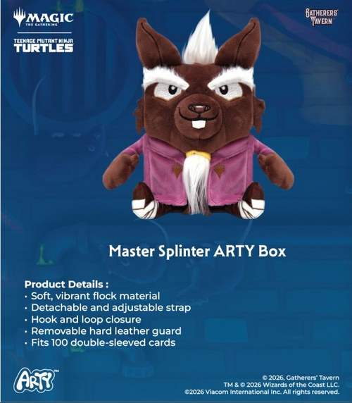 MTG GT TMT Master Splinter ARTY Box