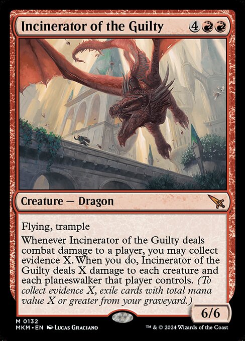 [Foil] MKM 132 Incinerator of the Guilty M