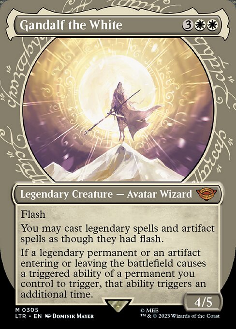 [Foil] LTR 305 Gandalf the White (Showcase) M