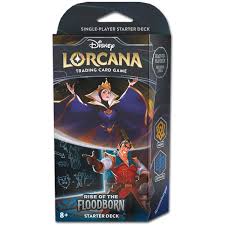 Disney Lorcana TCG 英文版 Rise of the Floodborn Starter Deck Tactical Teamwork