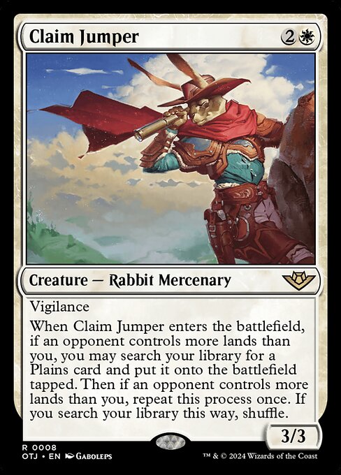 [Foil] OTJ 008 Claim Jumper R