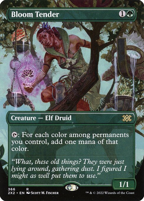 [Foil] 2X2 366 Bloom Tender (Borderless) R