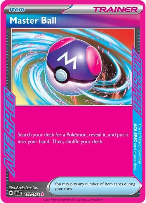 TEF 153/162 Master Ball ACE