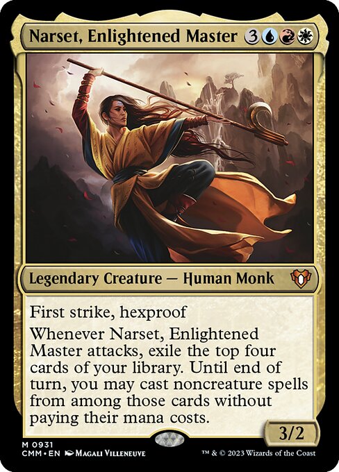 CMM 931 Narset, Enlightened Master M