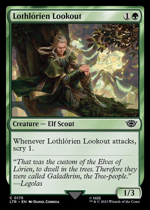 [Foil] LTR 175 Lothlorien Lookout C