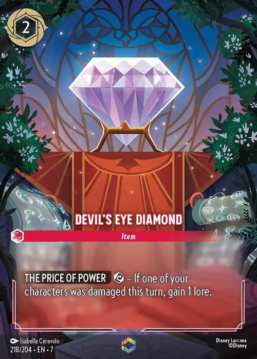 218/204·EN·7 Devil's Eye Diamond E