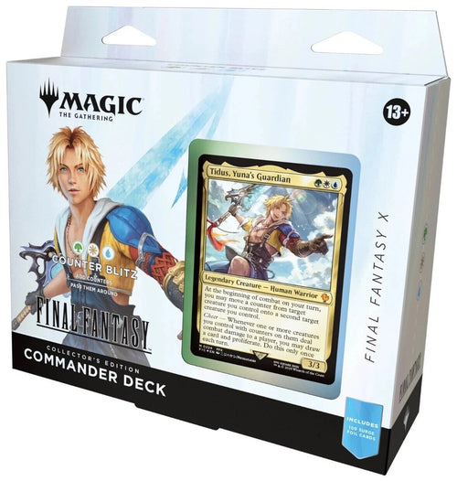 (Pre-Order) MTG Final Fantasy (FIN) Collector’s Edition Commander Deck - FINAL FANTASY X: Counter Blitz