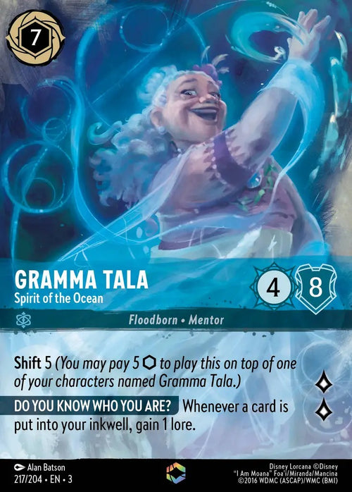 217/204·EN·3 Gramma Tala - Spirit of the Ocean E
