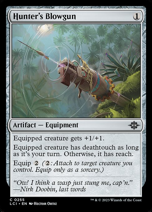 [Foil] LCI 255 Hunter's Blowgun C