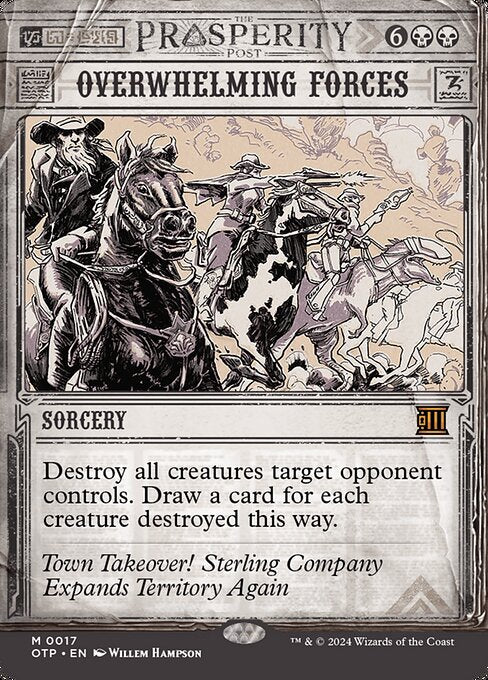 [Foil] OTP 017 Overwhelming Forces (0017 - Showcase) M
