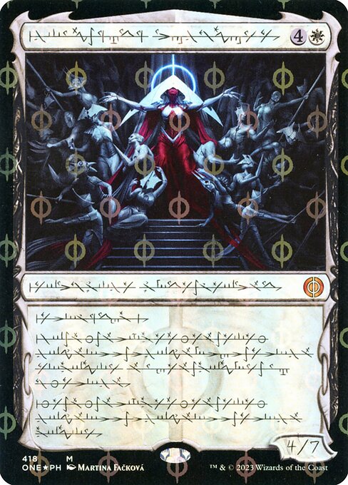 [Foil] ONE 418 Elesh Norn, Mother of Machines (418 - Step-and-compleat) M