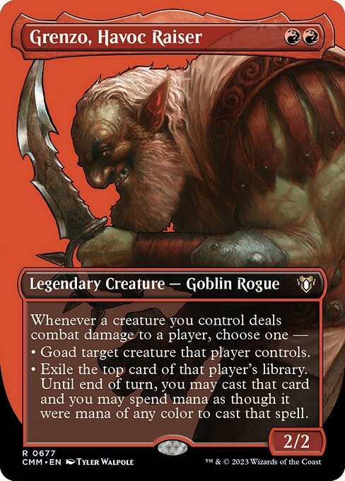 CMM 677 Grenzo, Havoc Raiser (Borderless) R