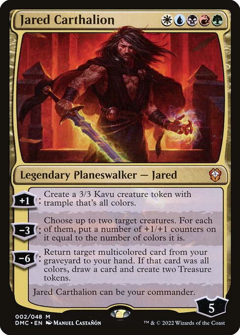 [Foil] DMC 002 Jared Carthalion M