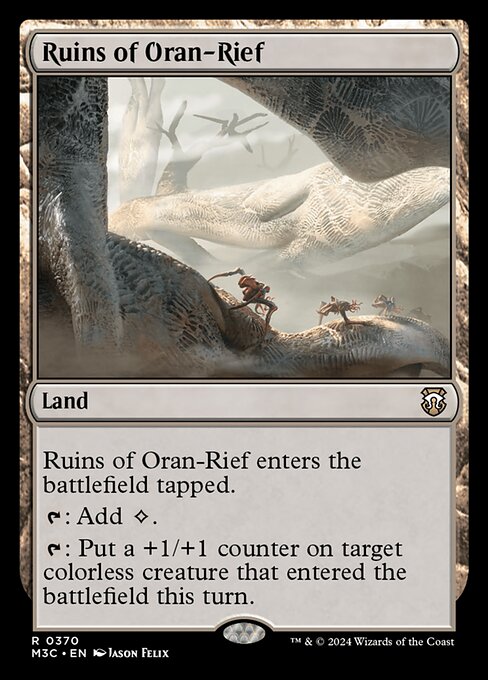 [Foil] M3C 370 Ruins of Oran-Rief (Ripple Foil) R