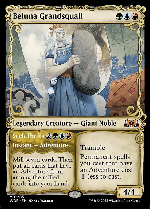 [Foil] WOE 285 Beluna Grandsquall (Showcase) M