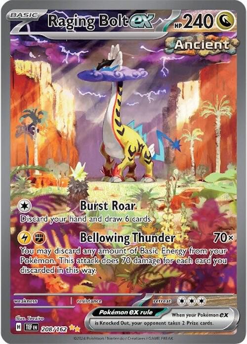 TEF 208/162 Raging Bolt ex SIR