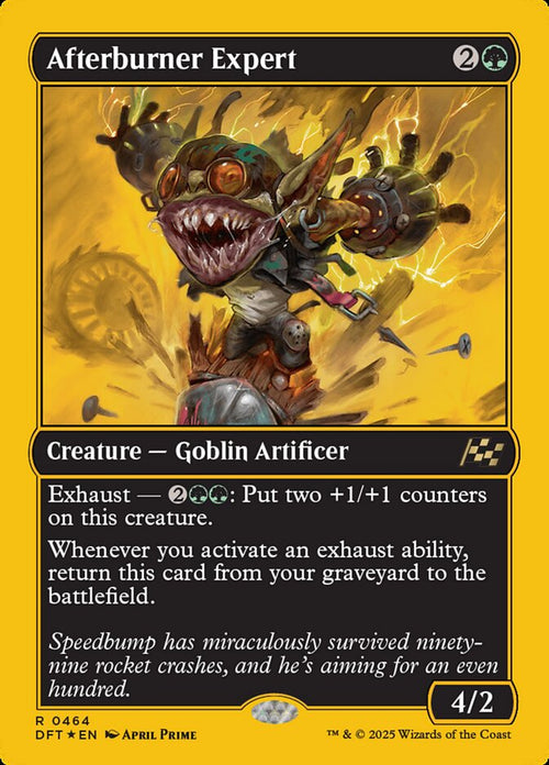 [Foil] DFT 464 Afterburner Expert (0464 - First-Place Foil) R