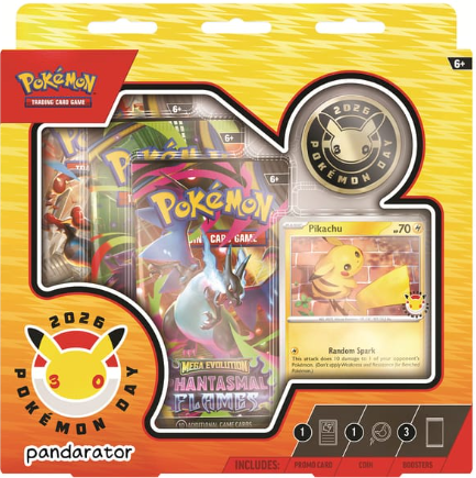 Pokemon TCG 美版 Day 2026 Collection - 3 Packs