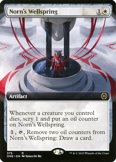 [Foil] ONE 375 Norn's Wellspring (Extended Art) R