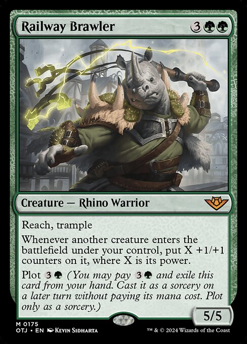 [Foil] OTJ 175 Railway Brawler M