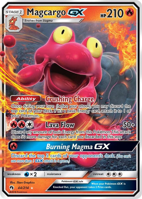 SM8 044/214 Magcargo GX SR