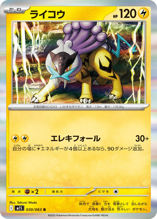 M1S 030/063 Raikou R