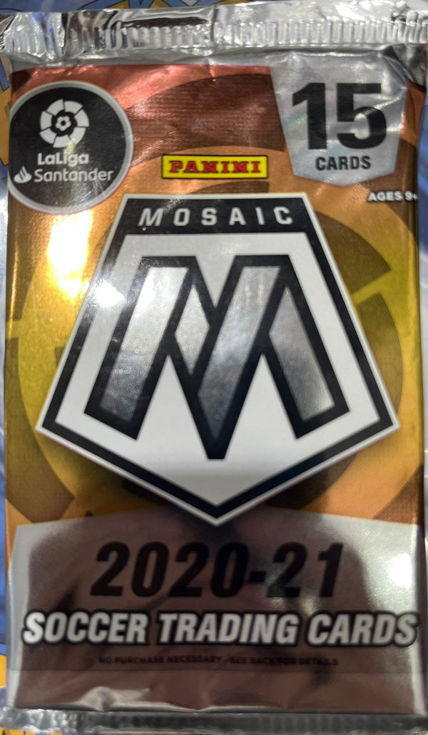 2020-21 Panini Mosaic La Liga Soccer Hobby Pack - 皇巢卡店 Beehive Trading Card Shop