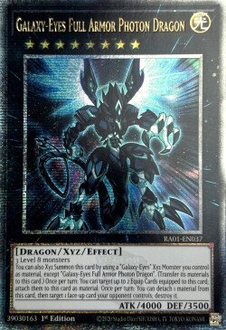 RC04-AE038 Galaxy-Eyes Full Armor Photon Dragon QSE
