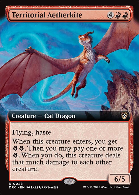 DRC 028 Territorial Aetherkite (0028 - Extended Art) R