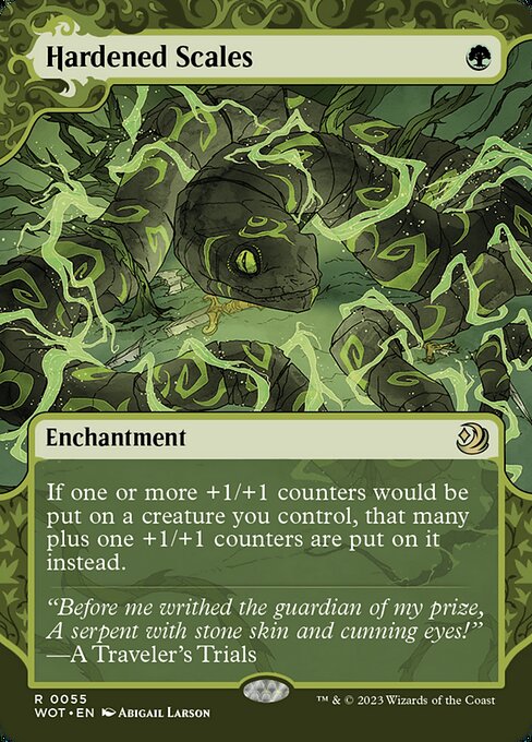[Foil] WOT 055 Hardened Scales (0055) R