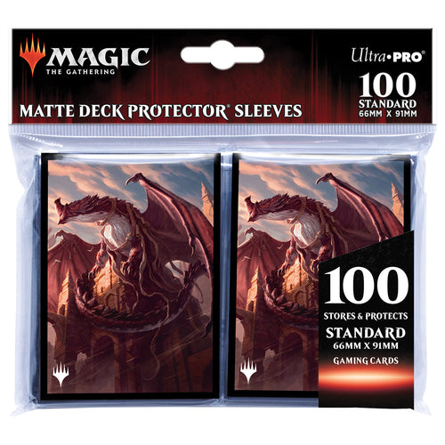 Ultra Pro Magic: The Gathering Strixhaven Velomachus Lorehold Standard Deck Protector Sleeves 100ct